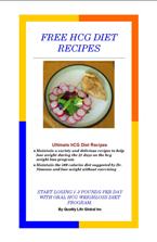 hcg diet recipes book