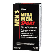 Multivitaminas y minerales de reposición de energía mega men sports label