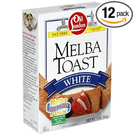 melba toast diet cookies